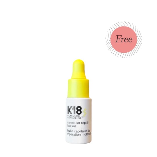 Promo FREE K18 Molecular Repair Hair Oil 4ml