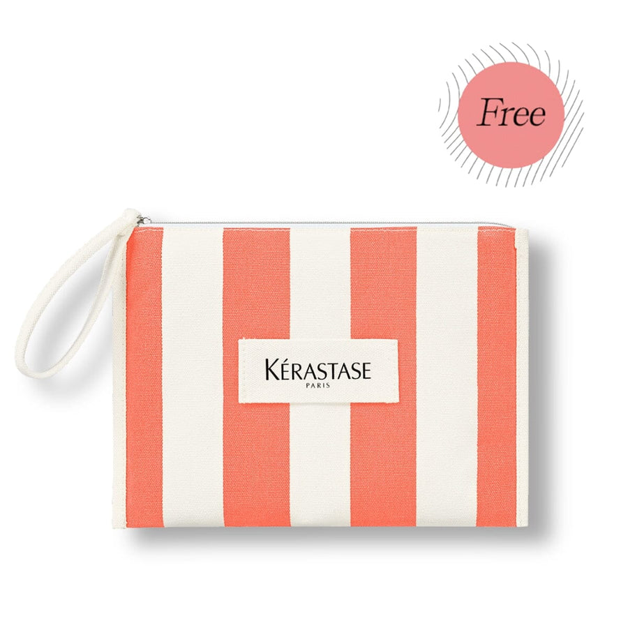 HairMNL Promo FREE Kérastase Orange Striped Pouch 