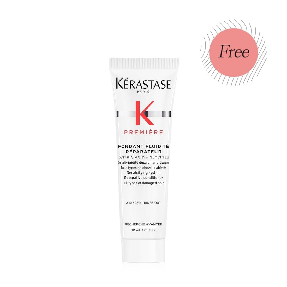 Promo » FREE Kérastase Premiere Damage Repair Anti-Rigidity Conditioner 30ml (100% off)