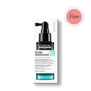 HairMNL Promo » FREE L'Oréal Pro Scalp Advanced Professional 5-in-1 Anti-Oiliness Serum 3.5ml (100% off) 