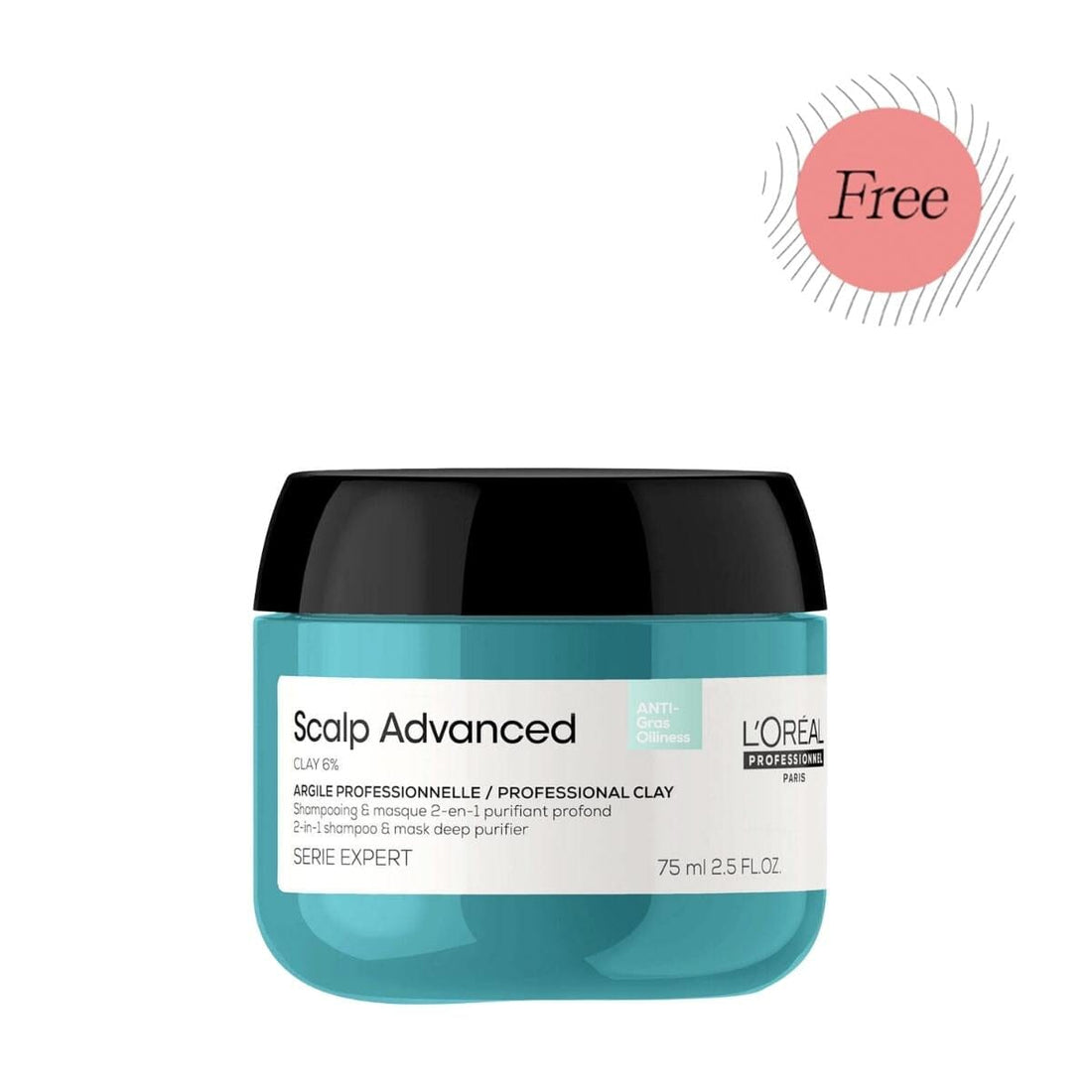 HairMNL Promo Free L'Oreal Scalp Advanced Anti-Oiliness Masque 75ml 