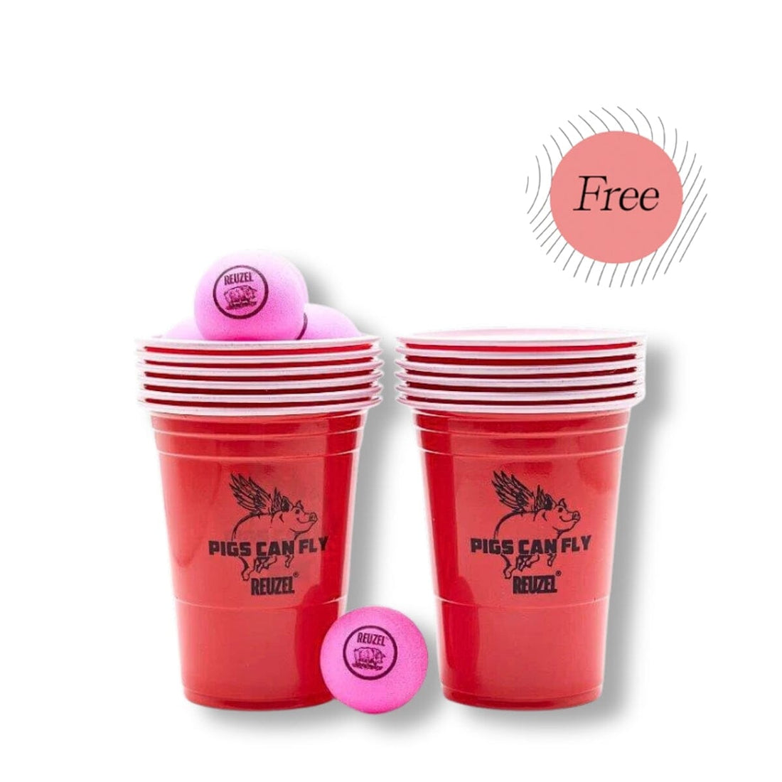 Promo FREE Reuzel Beer Pong Game