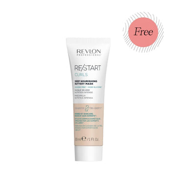 HairMNL Promo » FREE Revlon Professional ReStart Curls Deep Nourishing Buttery Mask 30ml (100% off) 