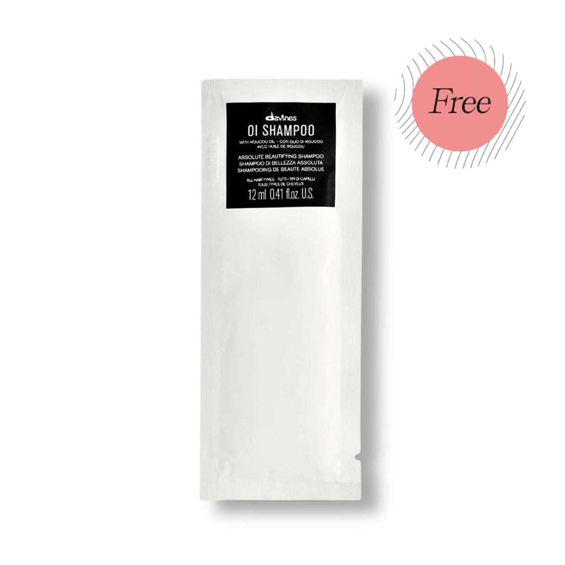 Promo FREE Davines OI Shampoo 12ml