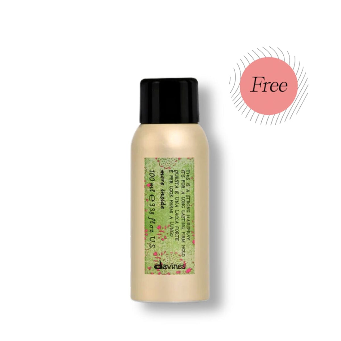 FREE Davines This is a Strong Hairspray 100ml - HairMNL