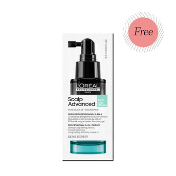 HairMNL Promo » FREE L'Oréal Pro Scalp Advanced Professional 5-in-1 Anti-Oiliness Serum 3.5ml (100% off) 