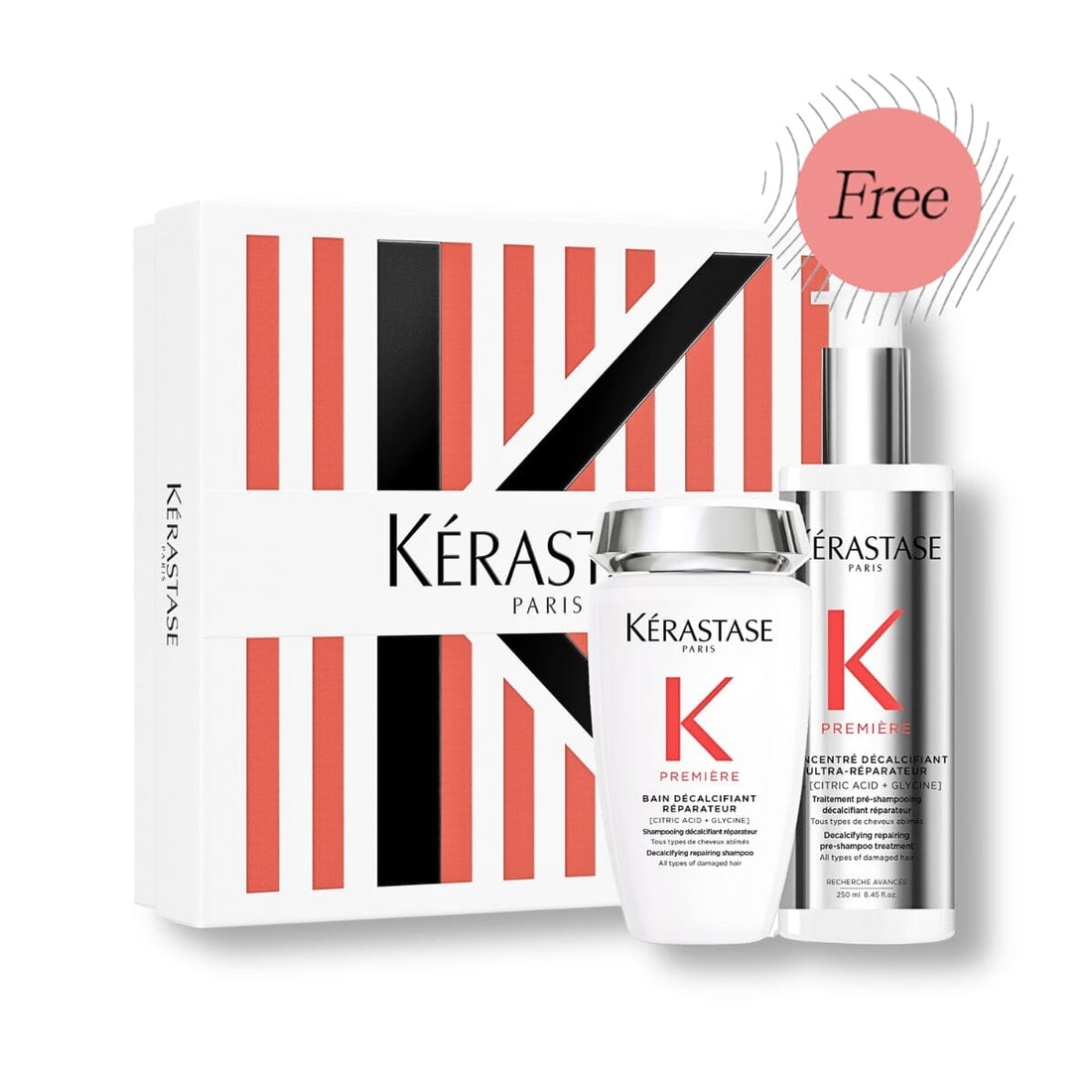 KÉRASTASE FREE Kérastase Premiere Decalcifying Damage Repair Duo Luxury Gift Set