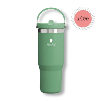 HairMNL Promo FREE Schwarzkopf Pro Tumbler 40oz - Green 