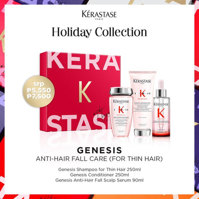 Kérastase Genesis Holiday Gift Set with FREE Full-Sized Shampoo (Thin Hair) - HairMNL