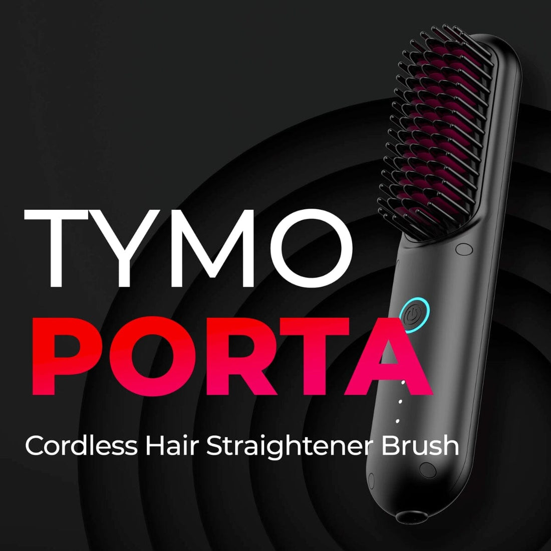 TYMO Porta Portable Hair Straightening Brush HC-120 Features