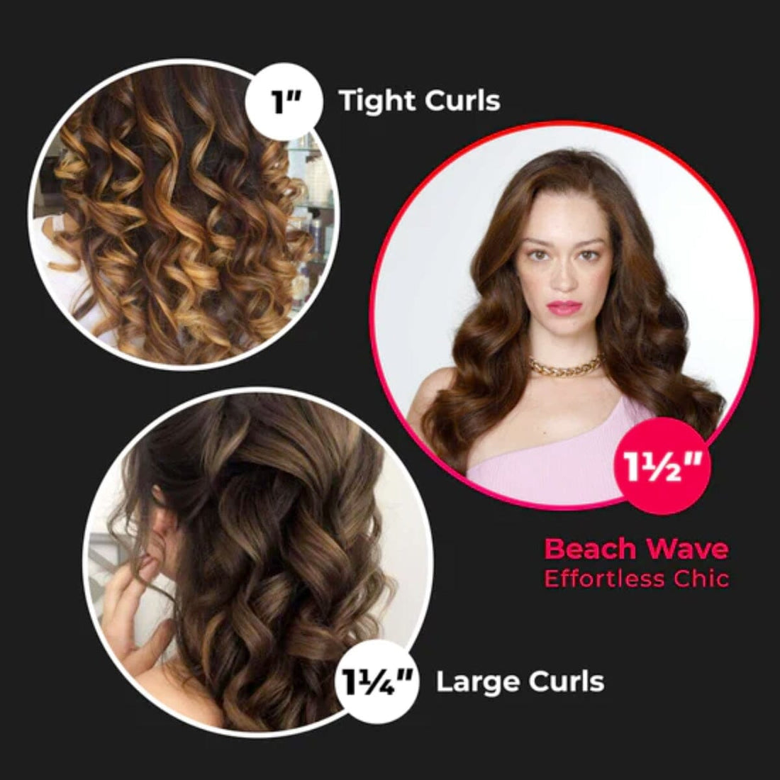 TYMO Rota Ionic Rotating Curling Iron HC-501 Features