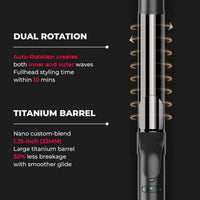 TYMO Rota Ionic Rotating Curling Iron HC-501 Features