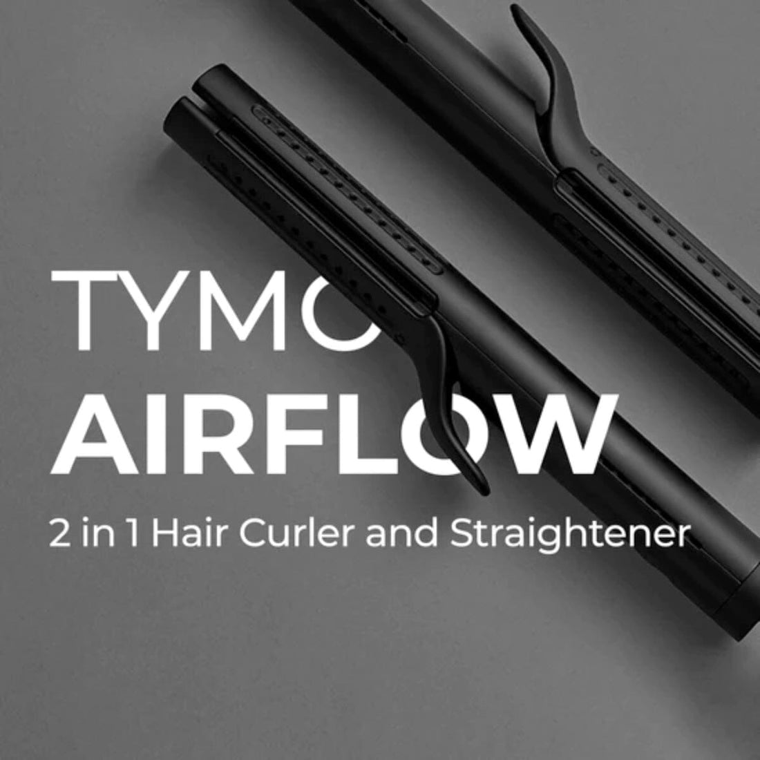 TYMO Airflow 2-in-1 Hair Curler Straightener Black HC-506 Features