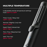 TYMO Airflow 2-in-1 Hair Curler Straightener Black HC-506 Features