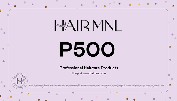 HairMNL Haircare Products E-Gift Card