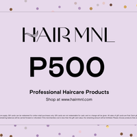 HairMNL HairMNL Gift Cards HairMNL Haircare Products E-Gift Card P500 