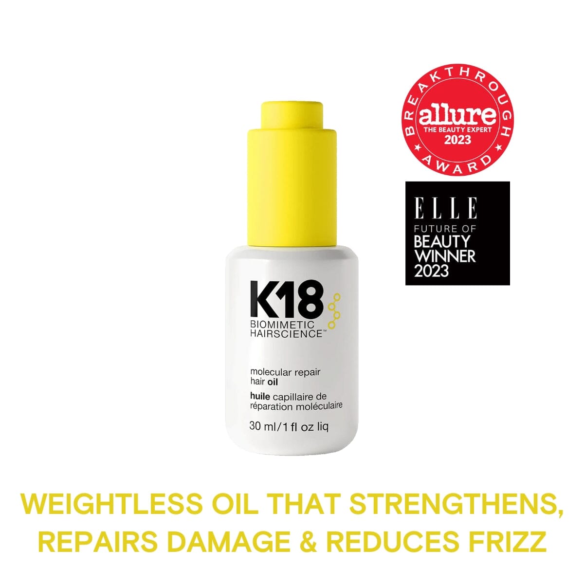 K18 Molecular Repair Hair Oil - HairMNL