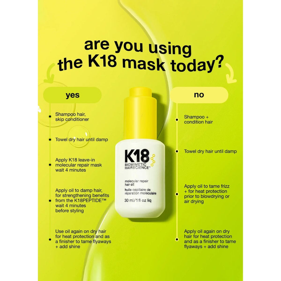 HairMNL K18 K18 Molecular Repair Hair Oil 30ml 