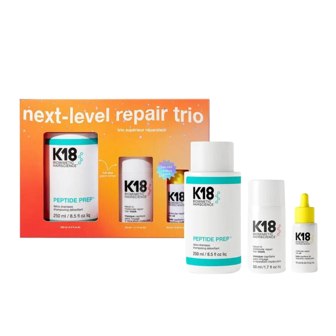 K18 Next-Level Repair Trio Gift Set - HairMNL