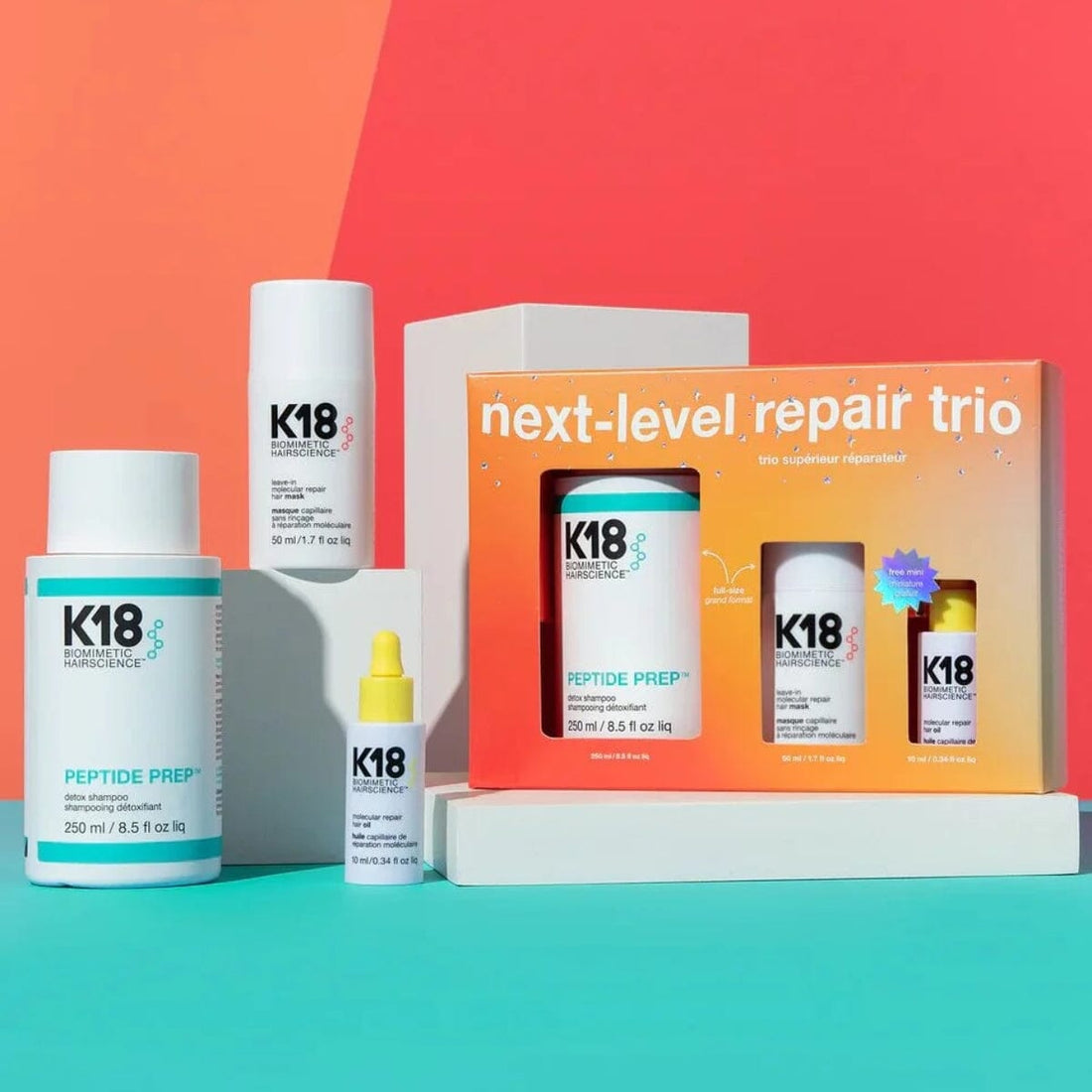 K18 Next-Level Repair Trio Gift Set - HairMNL