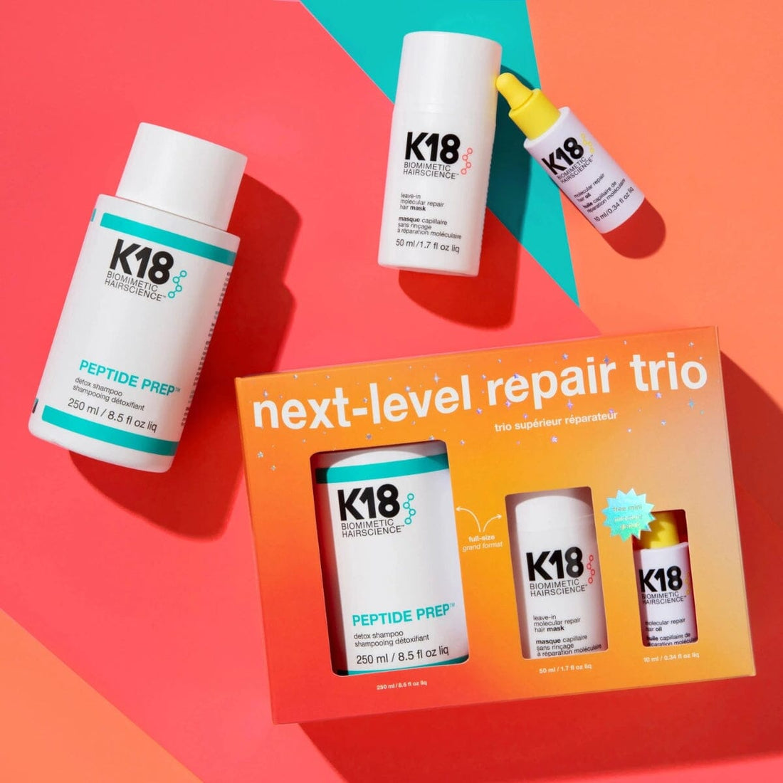 K18 Next-Level Repair Trio Gift Set - HairMNL