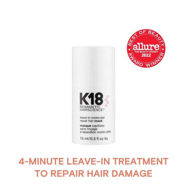 K18 Leave-In Molecular Repair Hair Mask 15ml