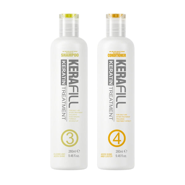 Kerafill Keratin Treatment Shampoo & Conditioner Duo