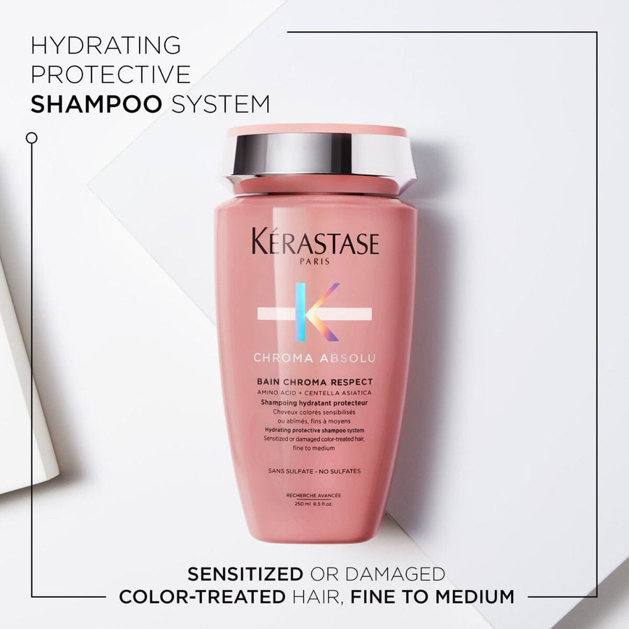Kérastase Chroma Absolu Sulfate-Free Hydrating Protective Shampoo (Thin Hair) 250ml - HairMNL