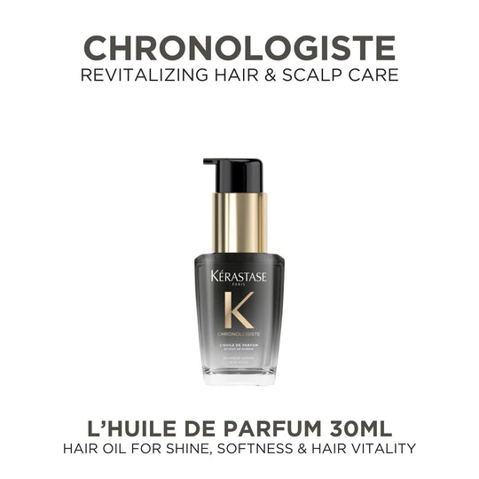 Kérastase Chronologiste Parfum Hair Oil 30ml Hair Oil For Shine, Softness and Hair Vitality - HairMNL