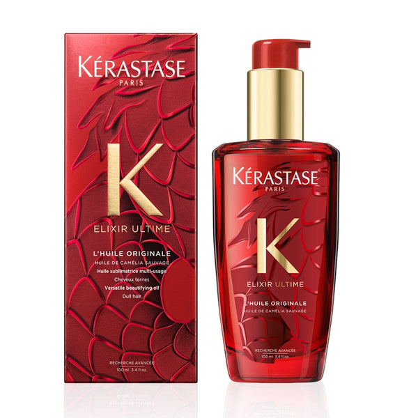 Kérastase Elixir Ultime Original Hair Oil 100ml: Limited Edition Year of the Dragon Rouge