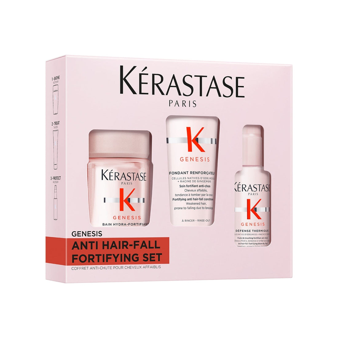 Kérastase Genesis Anti-Hairfall Discovery Travel Gift Set (Thin Hair) - HairMNL