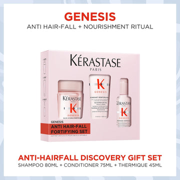 Kérastase Genesis Anti-Hairfall Discovery Travel Gift Set (Thin Hair) - HairMNL