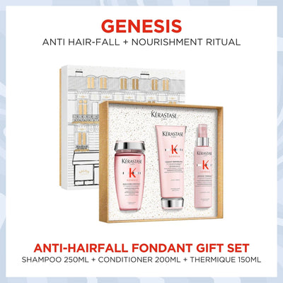 Kérastase Genesis Anti-Hairfall Fondant Holiday Gift Set (Thin Hair) - HairMNL