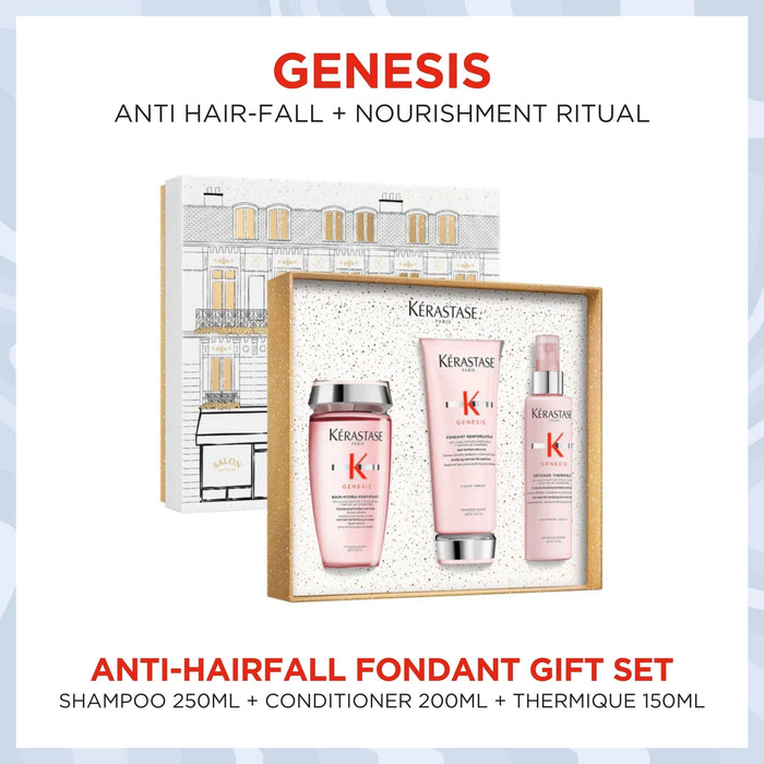 Kérastase Genesis Anti-Hairfall Fondant Holiday Gift Set (Thin Hair) - HairMNL
