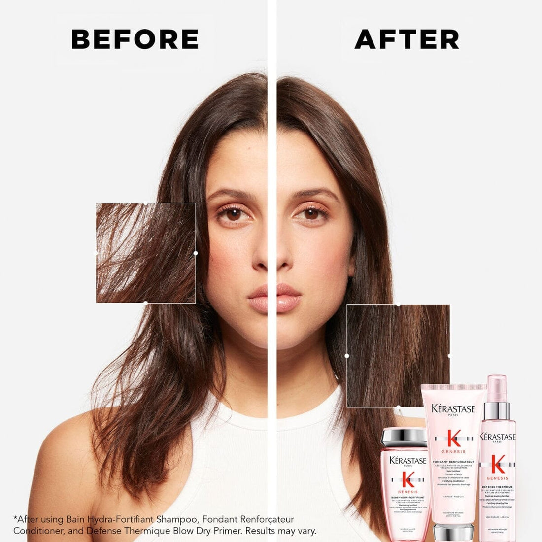 Kérastase Genesis Anti Hair-Fall Fortifying Shampoo for Thin Hair 500ml - HairMNL
