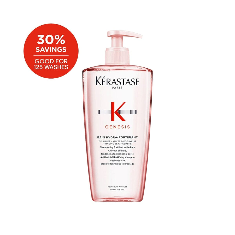 Kérastase Genesis Anti Hair-Fall Fortifying Shampoo for Thin Hair 500ml 30% Savings Good for 125 Washes - HairMNL