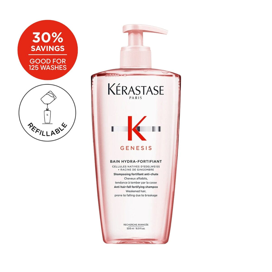 Kérastase Genesis Anti Hair-Fall Fortifying Shampoo for Thin Hair 500ml Refillable - HairMNL