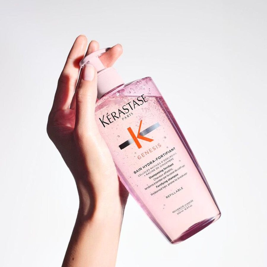 Kérastase Genesis Anti Hair-Fall Fortifying Shampoo for Thin Hair 500ml Refillable - HairMNL