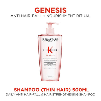 Kérastase Genesis Anti Hair-Fall Fortifying Shampoo for Thin Hair 500ml