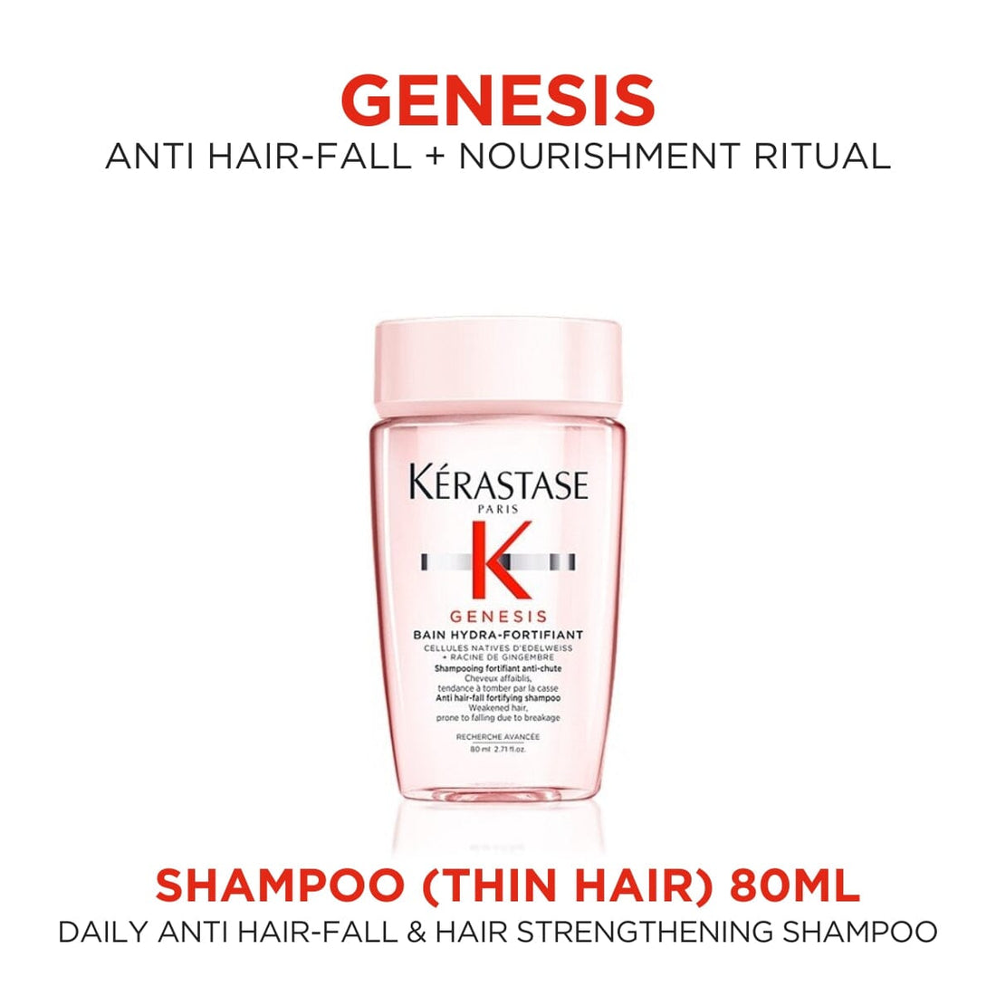 HairMNL KÉRASTASE Kérastase Genesis Anti Hair-Fall Fortifying Shampoo for Thin Hair 