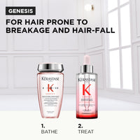 Kérastase Genesis Anti Hair-Fall Shampoo 250ml & Serum 90ml Duo Holiday Gift Set (Thin Hair) - HairMNL