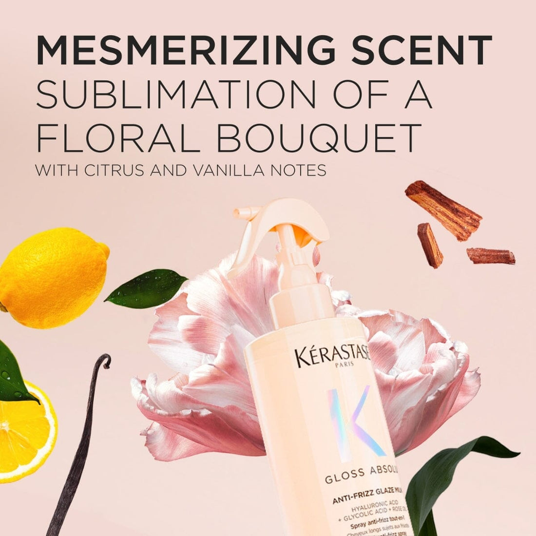Kérastase Gloss Absolu Anti-Frizz Glaze Milk 190ml Scent