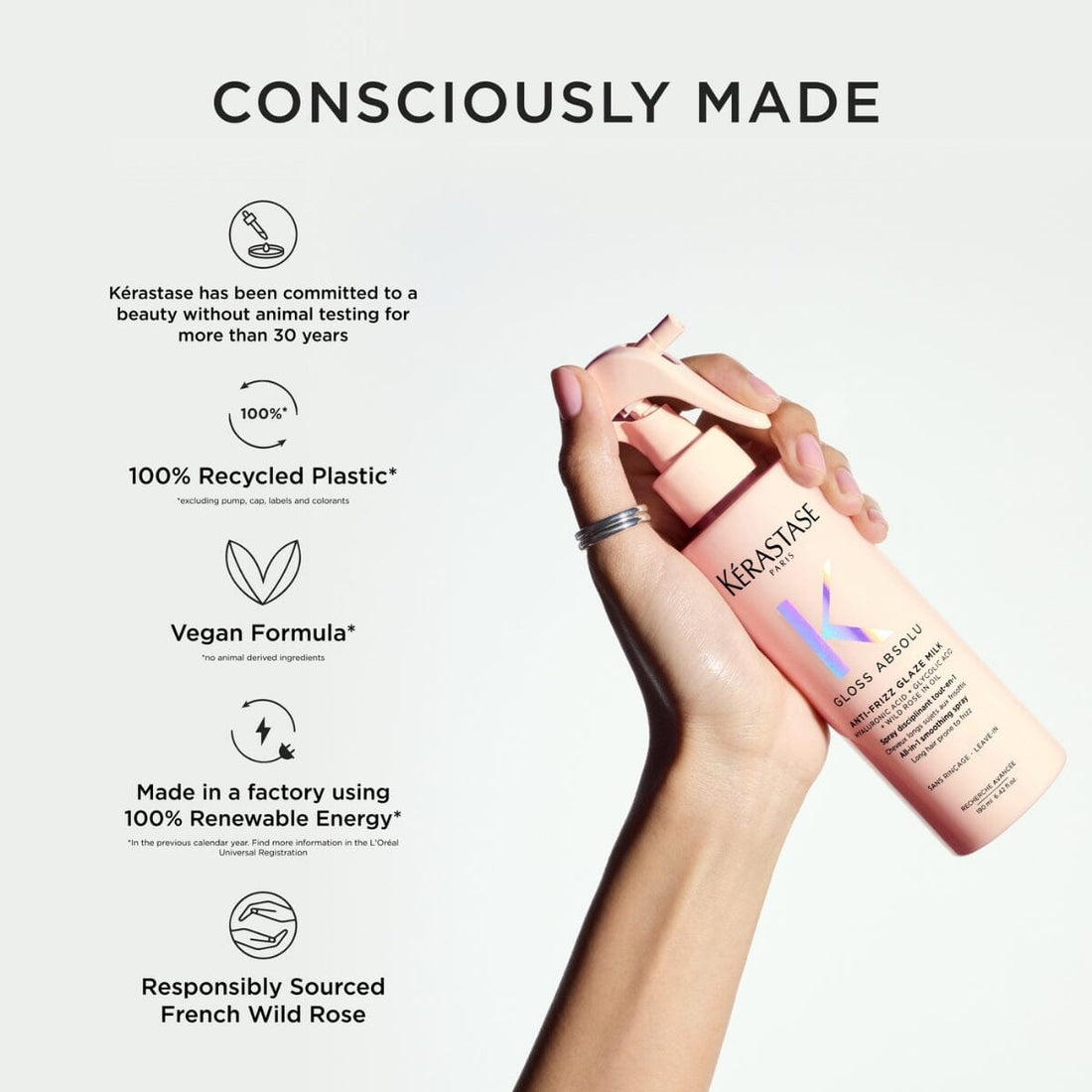 Kérastase Gloss Absolu Anti-Frizz Glaze Milk 190ml