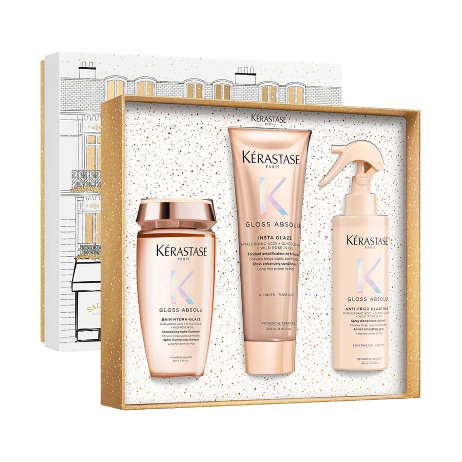 Kérastase Gloss Absolu Hydra-Illuminating Fondant Holiday Gift Set - HairMNL