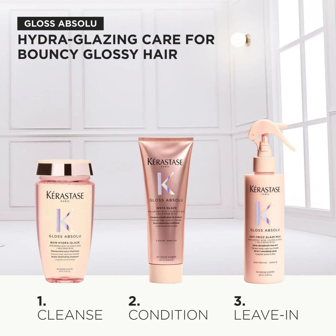 Kérastase Gloss Absolu Hydra-Illuminating Fondant Holiday Gift Set - HairMNL