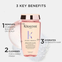 Kérastase Gloss Absolu Hydra-Illuminating Shampoo Key Benefits