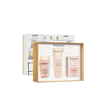 Kérastase Gloss Absolu Anti-Frizz Glaze Discovery Trio Holiday Gift Set - HairMNL
