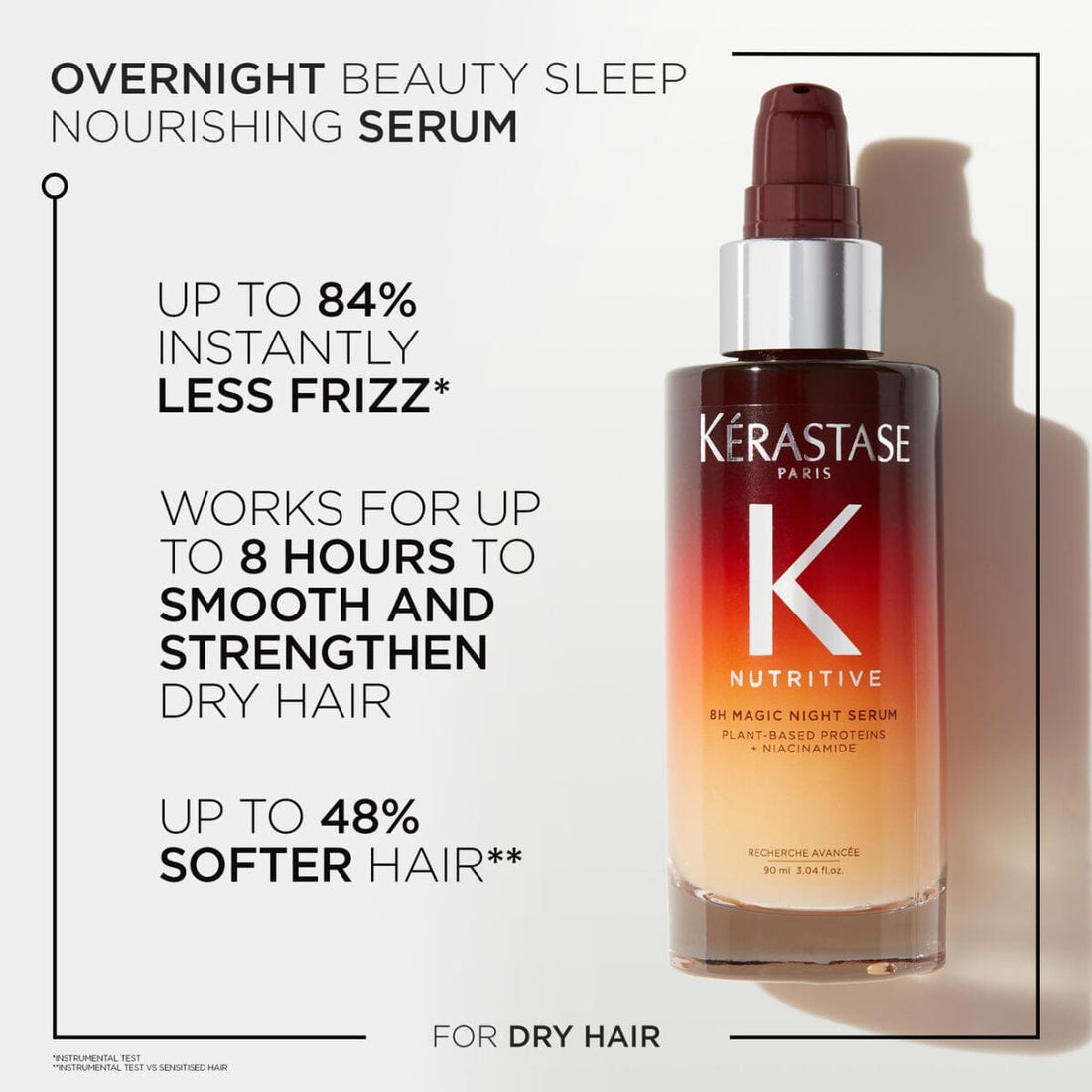 HairMNL KÉRASTASE Kérastase Nutritive 8-Hour Magic Night Serum 90ml 