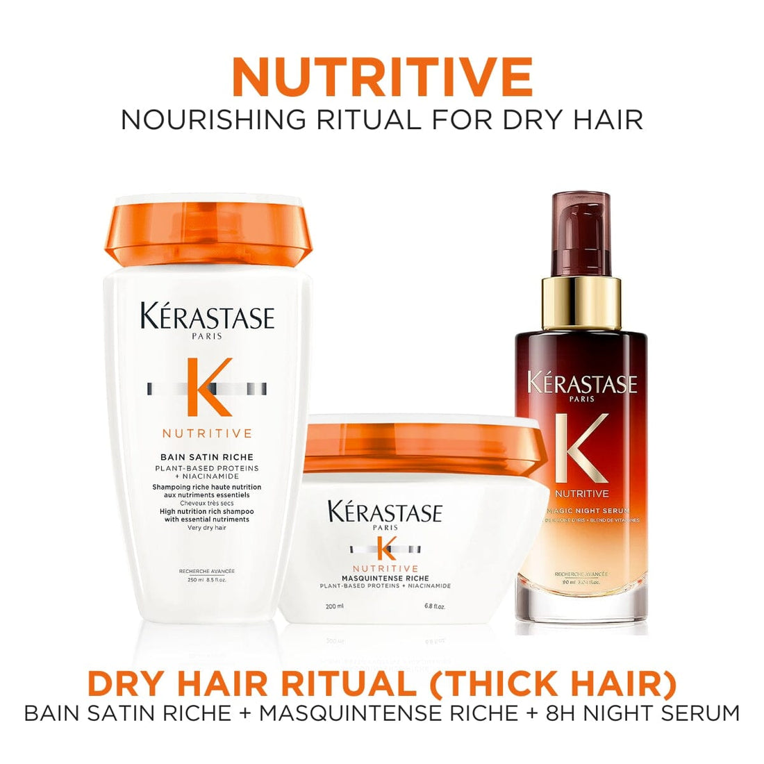 Kérastase Nutritive Dry Hair Ritual (Thick Hair) - HairMNL