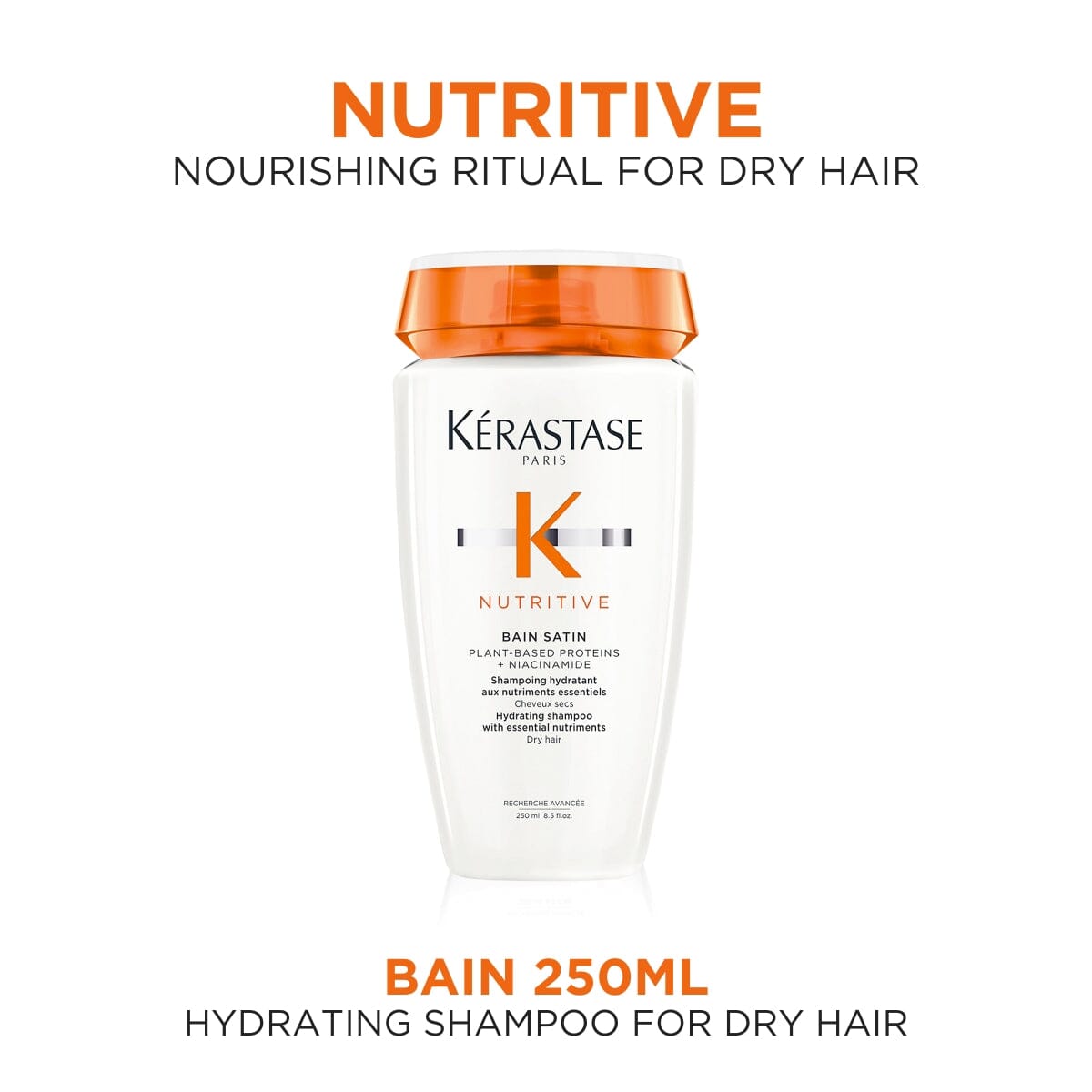 Kérastase Nutritive Bain Satin Shampoo for Dry Hair 250ml - HairMNL